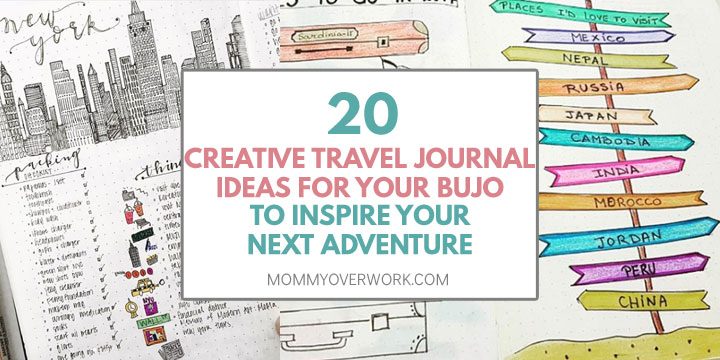 Easy Travel Checklist Spread For Your Travel Bullet Journal