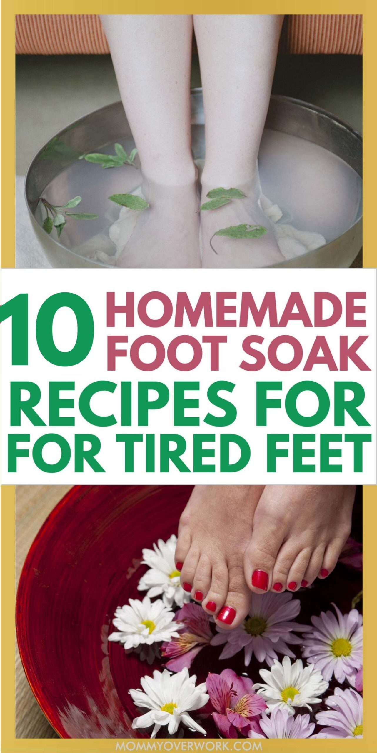 10 EASY-TO-MAKE Homemade Foot Soak Recipes