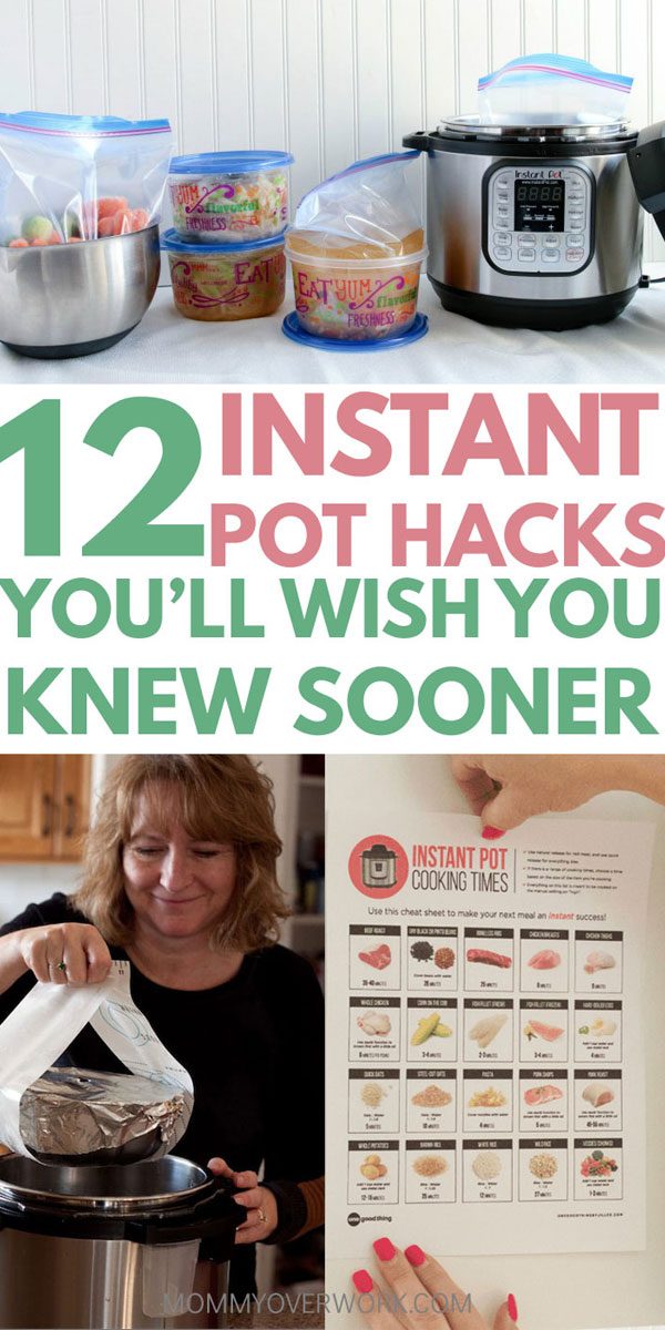 12 Instant Pot Tips & Hacks YOU'LL WISH YOU KNEW SOONER