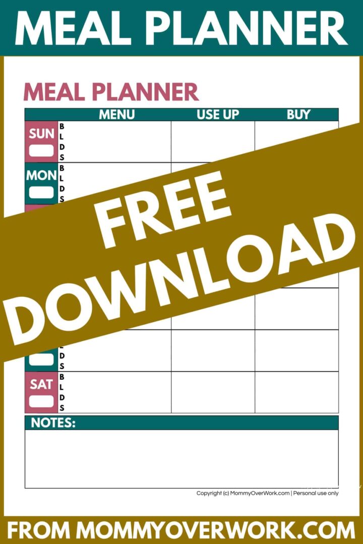 Budget Meal Planning Tips that Actually Work [Free Printable]